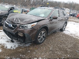 2022 Subaru Outback, VIN 4S4BTANC9N3114394. Фото 2 з 6 з аукціону IAAI. Каталог авто зі США OpenDataCar.
