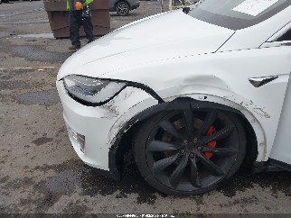 2018 Tesla Model X, VIN 5YJXCBE45JF104807. Фото 6 з 6 з аукціону IAAI. Каталог авто зі США OpenDataCar.