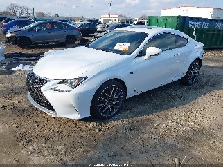 2016 Lexus RC 200t, VIN JTHHA5BC2G5003983. Фото 2 з 6 з аукціону IAAI. Каталог авто зі США OpenDataCar.