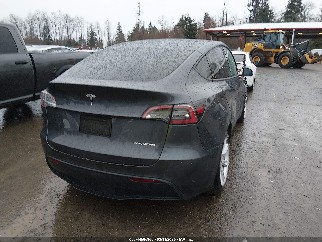 2021 Tesla Model Y, VIN 5YJYGAEE0MF176935. Фото 4 из 6 с аукциона IAAI. Каталог авто из США OpenDataCar.