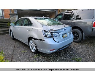 2010 Lexus HS 250h, VIN JTHBB1BA1A2003539. Фото 3 з 6 з аукціону IAAI. Каталог авто зі США OpenDataCar.