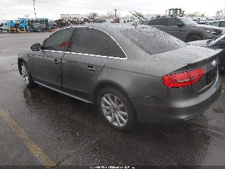 2014 Audi A4, VIN WAUBFAFL2EN013788. Photo 3 of 6 from IAAI auction. OpenDataCar US salvage catalog.