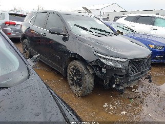 2022 Chevrolet Equinox, VIN 3GNAXUEV1NL151667. Фото 1 з 6 з аукціону IAAI. Каталог авто зі США OpenDataCar.
