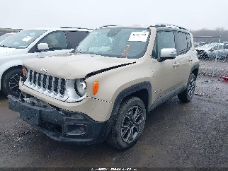 2016 Jeep Renegade, VIN ZACCJBDTXGPC93971. Фото 2 из 6 с аукциона IAAI. Каталог авто из США OpenDataCar.