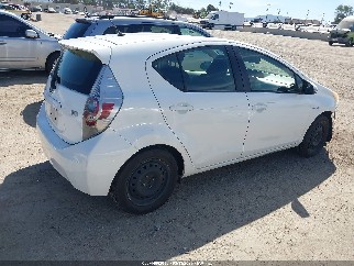 2012 Toyota Prius C, VIN JTDKDTB39C1022860. Фото 4 з 6 з аукціону IAAI. Каталог авто зі США OpenDataCar.