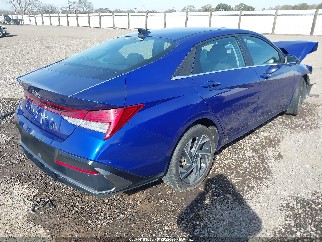 2024 Hyundai Elantra, VIN KMHLS4DG8RU680639. Фото 4 з 6 з аукціону IAAI. Каталог авто зі США OpenDataCar.