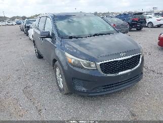 2016 Kia Sedona, VIN KNDMB5C14G6086000. Фото 1 з 6 з аукціону IAAI. Каталог авто зі США OpenDataCar.