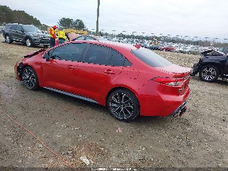 2020 Toyota Corolla, VIN 5YFS4RCEXLP002938. Фото 3 з 6 з аукціону IAAI. Каталог авто зі США OpenDataCar.