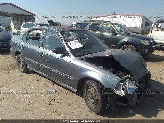 1997 Honda Civic, VIN 2HGEJ6675VH516501. Zdjęcie 1 z 6 z aukcji IAAI. Katalog aut z USA OpenDataCar.