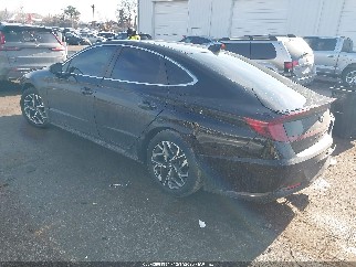 2023 Hyundai Sonata, VIN KMHL64JAXPA257032. Фото 3 з 6 з аукціону IAAI. Каталог авто зі США OpenDataCar.