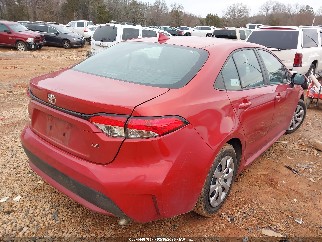 2021 Toyota Corolla, VIN 5YFEPMAE3MP237886. Фото 4 з 6 з аукціону IAAI. Каталог авто зі США OpenDataCar.