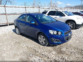 2014 Chevrolet Sonic, VIN 1G1JA5SH0E4142875. Фото 1 из 6 с аукциона IAAI. Каталог авто из США OpenDataCar.