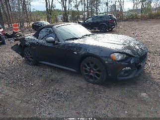 2017 Fiat 124 Spider, VIN JC1NFAEK1H0108575. Photo 1 of 6 from IAAI auction. OpenDataCar US salvage catalog.