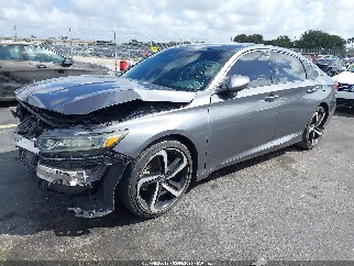 2020 Honda Accord, VIN 1HGCV1F33LA121630. Zdjęcie 2 z 6 z aukcji IAAI. Katalog aut z USA OpenDataCar.