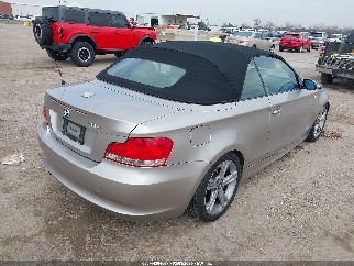 2008 Bmw 1 Series, VIN WBAUL73528VJ73927. Фото 4 из 6 с аукциона IAAI. Каталог авто из США OpenDataCar.