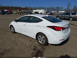 2015 Hyundai Elantra, VIN 5NPDH4AE3FH574986. Zdjęcie 3 z 6 z aukcji IAAI. Katalog aut z USA OpenDataCar.