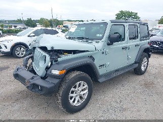 2023 Jeep Wrangler, VIN 1C4HJXDN4PW633736. Фото 2 з 6 з аукціону IAAI. Каталог авто зі США OpenDataCar.