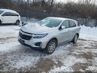 2022 Chevrolet Equinox, VIN 3GNAXUEV1NL193093. Фото 2 з 6 з аукціону IAAI. Каталог авто зі США OpenDataCar.