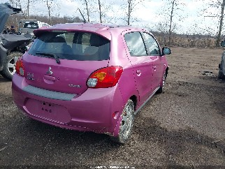 2015 Mitsubishi Mirage, VIN ML32A4HJ8FH008578. Фото 4 з 6 з аукціону IAAI. Каталог авто зі США OpenDataCar.