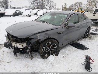 2024 Hyundai Sonata, VIN KMHL64JA6RA357938. Фото 2 з 6 з аукціону IAAI. Каталог авто зі США OpenDataCar.