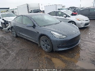 2021 Tesla Model 3, VIN 5YJ3E1EA6MF838398. Фото 1 из 6 с аукциона IAAI. Каталог авто из США OpenDataCar.