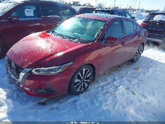 2020 Nissan Sentra, VIN 3N1AB8CV3LY209668. Фото 2 з 6 з аукціону IAAI. Каталог авто зі США OpenDataCar.