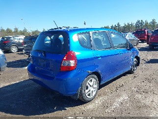 2007 Honda Fit, VIN JHMGD38417S009394. Photo 4 of 6 from IAAI auction. OpenDataCar US salvage catalog.