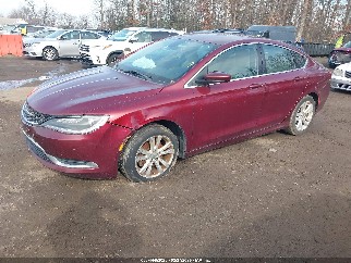 2015 Chrysler 200, VIN 1C3CCCAB0FN723627. Фото 2 из 6 с аукциона IAAI. Каталог авто из США OpenDataCar.