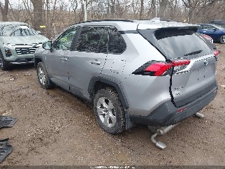 2020 Toyota RAV4 Hybrid, VIN 4T3R6RFV5LU003120. Photo 3 of 6 from IAAI auction. OpenDataCar US salvage catalog.