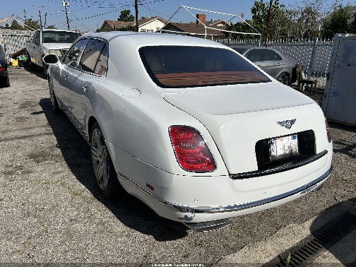 2011 Bentley Mulsanne, VIN SCBBB7ZH7BC015734. Фото 3 з 6 з аукціону IAAI. Каталог авто зі США OpenDataCar.