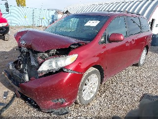 2011 Toyota Sienna, VIN 5TDDK3DC7BS005844. Фото 2 з 6 з аукціону IAAI. Каталог авто зі США OpenDataCar.