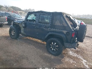 2017 Jeep Wrangler Unlimited, VIN 1C4BJWFGXHL581580. Фото 3 з 6 з аукціону IAAI. Каталог авто зі США OpenDataCar.