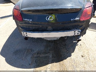 2003 Lexus SC 430, VIN JTHFN48Y830040259. Фото 6 из 6 с аукциона IAAI. Каталог авто из США OpenDataCar.