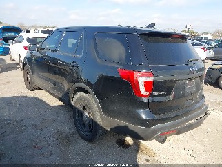 2017 Ford Police Interceptor Utility, VIN 1FM5K8AT2HGE01622. Фото 3 з 6 з аукціону IAAI. Каталог авто зі США OpenDataCar.