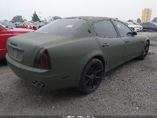 2007 Maserati Quattroporte, VIN ZAMFE39A470031525. Фото 4 з 6 з аукціону IAAI. Каталог авто зі США OpenDataCar.