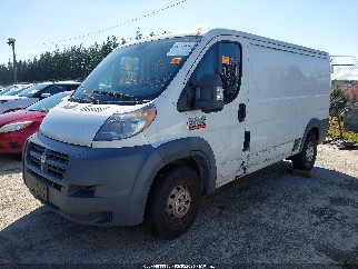 2015 Ram ProMaster 1500, VIN 3C6TRVAG4FE502710. Zdjęcie 2 z 6 z aukcji IAAI. Katalog aut z USA OpenDataCar.