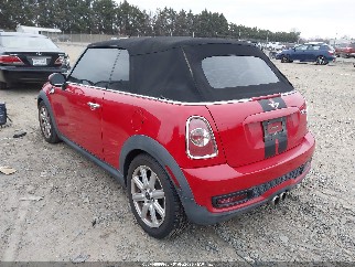 2012 Mini Cooper, VIN WMWZP3C51CT297033. Фото 3 з 6 з аукціону IAAI. Каталог авто зі США OpenDataCar.