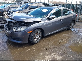2016 Honda Civic, VIN 2HGFC2F5XGH537367. Photo 2 of 6 from IAAI auction. OpenDataCar US salvage catalog.