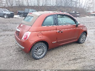 2012 Fiat 500C, VIN 3C3CFFER5CT188855. Фото 4 из 6 с аукциона IAAI. Каталог авто из США OpenDataCar.
