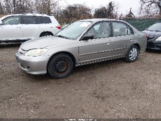 2004 Honda Civic, VIN 2HGES16574H535824. Photo 2 of 6 from IAAI auction. OpenDataCar US salvage catalog.