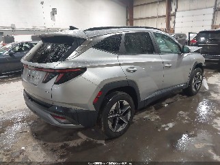 2025 Hyundai Tucson, VIN 5NMJCCDE3SH451784. Photo 4 of 6 from IAAI auction. OpenDataCar US salvage catalog.