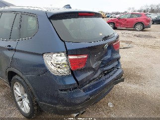 2016 Bmw X3, VIN 5UXWX9C54G0D92025. Фото 6 з 6 з аукціону IAAI. Каталог авто зі США OpenDataCar.