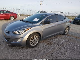 2014 Hyundai Elantra, VIN KMHDH4AE6EU152954. Фото 2 из 6 с аукциона IAAI. Каталог авто из США OpenDataCar.