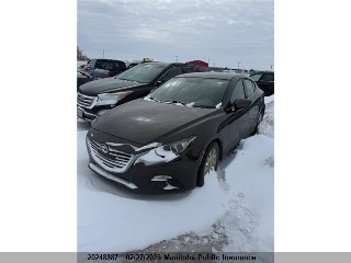 2015 Mazda 3, VIN 3MZBM1V77FM201101. Photo 2 of 6 from IAAI auction. OpenDataCar US salvage catalog.