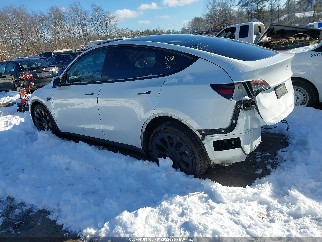 2022 Tesla Model Y, VIN 7SAYGDEE4NA010811. Фото 3 з 6 з аукціону IAAI. Каталог авто зі США OpenDataCar.