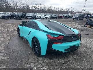 2014 Bmw i8, VIN WBY2Z2C53EVX64614. Фото 3 из 6 с аукциона IAAI. Каталог авто из США OpenDataCar.