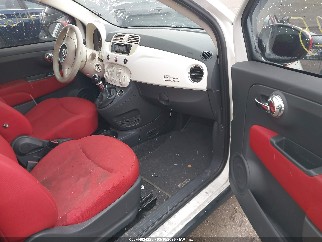 2012 Fiat 500, VIN 3C3CFFAR1CT119232. Фото 5 з 6 з аукціону IAAI. Каталог авто зі США OpenDataCar.