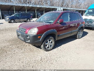2005 Hyundai Tucson, VIN KM8JN12D45U145419. Фото 2 з 6 з аукціону IAAI. Каталог авто зі США OpenDataCar.