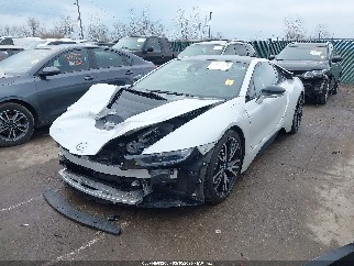 2019 Bmw i8, VIN WBY2Z4C57K7E89845. Фото 2 из 6 с аукциона IAAI. Каталог авто из США OpenDataCar.