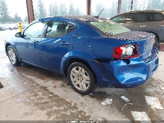2014 Dodge Avenger, VIN 1C3CDZAB7EN184339. Фото 3 з 6 з аукціону IAAI. Каталог авто зі США OpenDataCar.